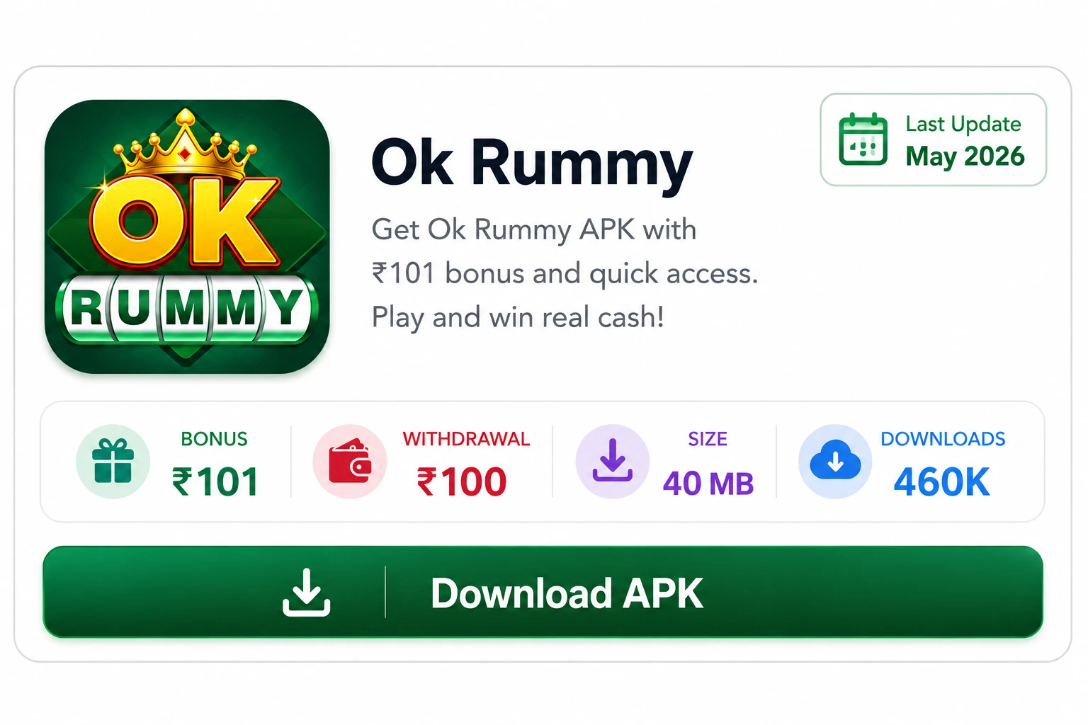 Ok Rummy APK
